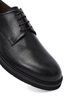 Men's Black Lace-Up Leather Classic Shoes | Derimod Men's Black Lace-Up Leather Classic Shoes | Derimod