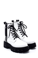Women's Thick Soled Zippered Boots | Derimod Women's Thick Soled Zippered Boots | Derimod