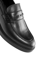 Erkek Siyah Deri Casual Loafer | Derimod Erkek Siyah Deri Casual Loafer | Derimod