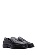 Erkek Siyah Deri Casual Loafer | Derimod Erkek Siyah Deri Casual Loafer | Derimod