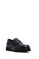 Male Black Leather Casual Loafers | Derimod Male Black Leather Casual Loafers | Derimod