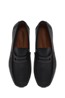 Erkek Siyah Deri Casual Loafer | Derimod Erkek Siyah Deri Casual Loafer | Derimod