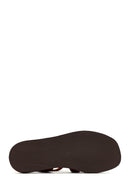 Women's Brown Ankle Strap Leather Sandals | Derimod Women's Brown Ankle Strap Leather Sandals | Derimod