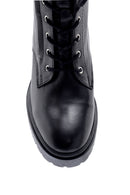 Women's Leather Zipper Detailed Heeled Boots | Derimod Women's Leather Zipper Detailed Heeled Boots | Derimod