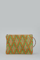 Orange Fabric Women's Portfolio | Derimod Orange Fabric Women's Portfolio | Derimod