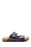 Men's Leather Slippers | Derimod Men's Leather Slippers | Derimod