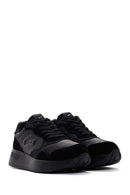 Alberto Guardiani Men's Black Winner Thick Soled Leather Sneaker | Derimod Alberto Guardiani Men's Black Winner Thick Soled Leather Sneaker | Derimod