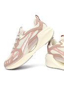 Derimod Studio Kadın Bej Bağcıklı Kalın Tabanlı Sneaker | Derimod Derimod Studio Kadın Bej Bağcıklı Kalın Tabanlı Sneaker | Derimod