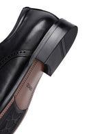 Men's Black Lace-Up Leather Classic Shoes | Derimod Men's Black Lace-Up Leather Classic Shoes | Derimod