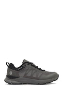 Derimod Dry Men's Gray Lace-Up Fabric Sneaker | Derimod Derimod Dry Men's Gray Lace-Up Fabric Sneaker | Derimod