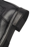 Women's Black Leather Chelsea Boot | Derimod Women's Black Leather Chelsea Boot | Derimod