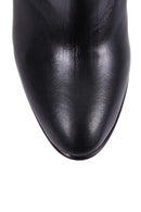 Women's Belt Detailed Leather Boots | Derimod Women's Belt Detailed Leather Boots | Derimod