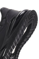 Erkek Siyah bağcıklı Deri Sneaker | Derimod Erkek Siyah bağcıklı Deri Sneaker | Derimod
