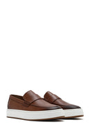 Men's Tan Leather Loafer | Derimod Men's Tan Leather Loafer | Derimod