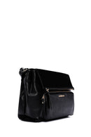 Women's Black Long Strap Crossbody Bag | Derimod Women's Black Long Strap Crossbody Bag | Derimod