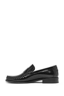 Erkek Siyah Deri Klasik Loafer | Derimod Erkek Siyah Deri Klasik Loafer | Derimod