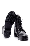 Women's Leather Zipper Detailed Boots | Derimod Women's Leather Zipper Detailed Boots | Derimod