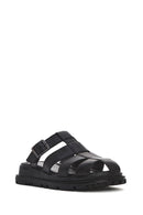 Women's Black Thick Sole Leather Slippers
| Derimod
Women's Black Thick Sole Leather Slippers
| Derimod