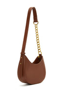 Women's Coffee Shoulder Bag | Derimod Women's Coffee Shoulder Bag | Derimod