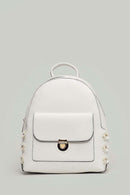 White Women's Backpack | Derimod White Women's Backpack | Derimod