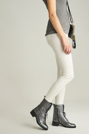 Soft Leather Women's Silver Boots | Derimod Soft Leather Women's Silver Boots | Derimod