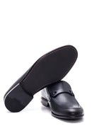 Erkek Lacivert Deri Delikli Loafer | Derimod Erkek Lacivert Deri Delikli Loafer | Derimod