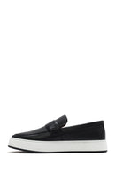 Erkek Siyah Deri Loafer | Derimod Erkek Siyah Deri Loafer | Derimod