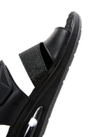 Kadın Siyah Comfort Sandalet | Derimod Kadın Siyah Comfort Sandalet | Derimod