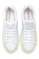 Women's Neon Detailed Sneaker | Derimod Women's Neon Detailed Sneaker | Derimod