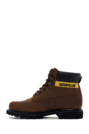 Caterpillar Men's Copper Colorado Nubuck Leather Boots | Derimod Caterpillar Men's Copper Colorado Nubuck Leather Boots | Derimod