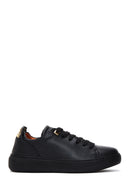 Kadın Siyah Deri Sneaker | Derimod Kadın Siyah Deri Sneaker | Derimod