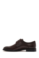Men's Brown Laced Leather Classic Shoes | Derimod Men's Brown Laced Leather Classic Shoes | Derimod