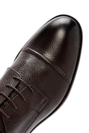 Men's Brown Laced Leather Classic Shoes | Derimod Men's Brown Laced Leather Classic Shoes | Derimod