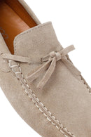 Men's Beige Suede Leather Loafer | Derimod Men's Beige Suede Leather Loafer | Derimod