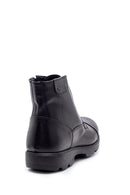 Men's Leather Zipper Detailed Boots | Derimod Men's Leather Zipper Detailed Boots | Derimod