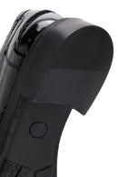 Women's Black Patent Leather Masculine Loafer | Derimod Women's Black Patent Leather Masculine Loafer | Derimod
