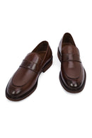 Men's Brown Leather Loafer | Derimod Men's Brown Leather Loafer | Derimod