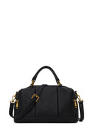 Woman Black Long-Strap Shoulder Bag | Derimod Woman Black Long-Strap Shoulder Bag | Derimod