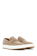 Erkek Bej Deri Loafer | Derimod Erkek Bej Deri Loafer | Derimod