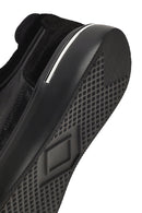 Men's Black Thick-Soled Leather Sneaker | Derimod Men's Black Thick-Soled Leather Sneaker | Derimod