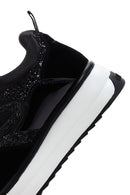 Alberto Guardiani Kadın Siyah Louise Kalın Tabanlı Deri Sneaker | Derimod Alberto Guardiani Kadın Siyah Louise Kalın Tabanlı Deri Sneaker | Derimod
