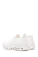 Derimod Zero Kadın Beyaz Bağcıklı Kalın Tabanlı Sneaker | Derimod Derimod Zero Kadın Beyaz Bağcıklı Kalın Tabanlı Sneaker | Derimod