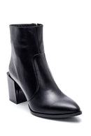 Women's Leather Heeled Boots | Derimod Women's Leather Heeled Boots | Derimod
