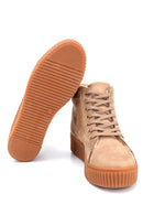 Women's Suede Fur Detailed Boots | Derimod Women's Suede Fur Detailed Boots | Derimod