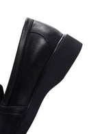 Women's Black Leather Comfort Loafer | Derimod Women's Black Leather Comfort Loafer | Derimod