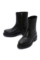 Women's Black Zippered Casual Boots | Derimod Women's Black Zippered Casual Boots | Derimod
