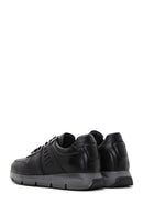 Men's Black Leather Casual Sneaker | Derimod Men's Black Leather Casual Sneaker | Derimod