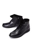 Women's Black Zippered Casual Leather Boot
| Derimod
Women's Black Zippered Casual Leather Boot
| Derimod