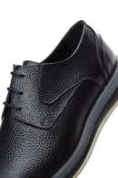 Men's Black Leather Casual Shoes | Derimod Men's Black Leather Casual Shoes | Derimod