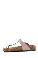 Women's Leather Nubuck Slippers | Derimod Women's Leather Nubuck Slippers | Derimod